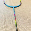 Li-Ning used Windstorm 72  super-light 6U badminton racket strung 25-30lbs