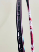 Yonex used Astrox 100ZZ  Cherry badminton racket strung 26-28lbs 4U