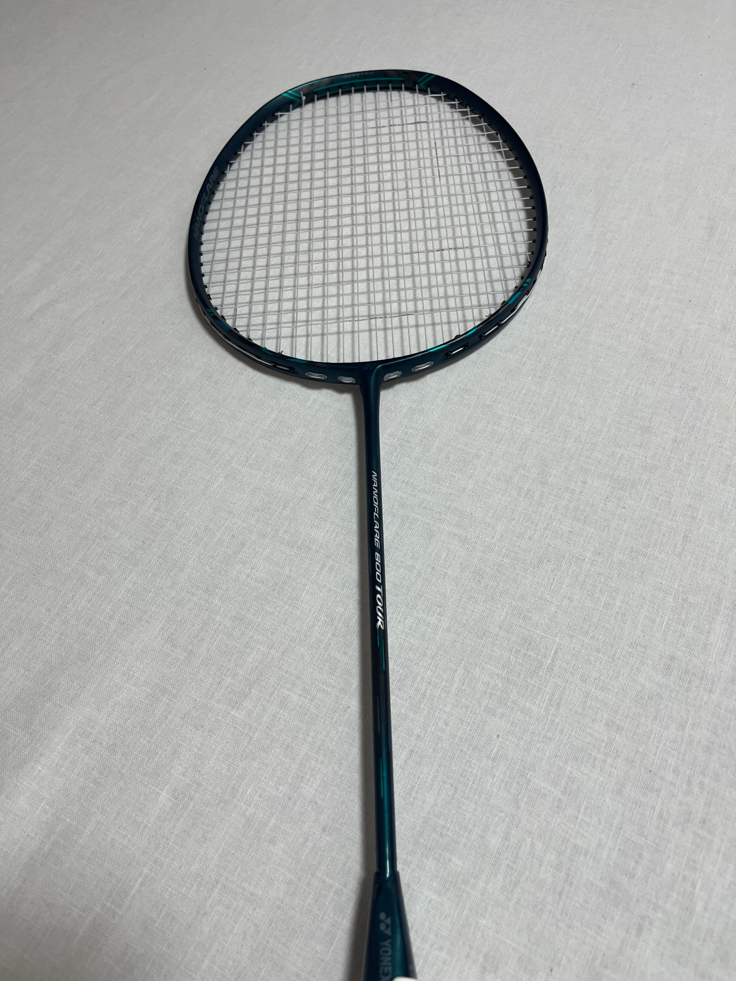 Yonex Used nanoflare 800 Tour badminton racket 4U strung with 26lbs