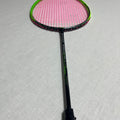 Li-Ning used 3D Calibar 300C badminton racket strung 25lbs