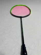 Li-Ning used 3D Calibar 300C badminton racket strung 25lbs