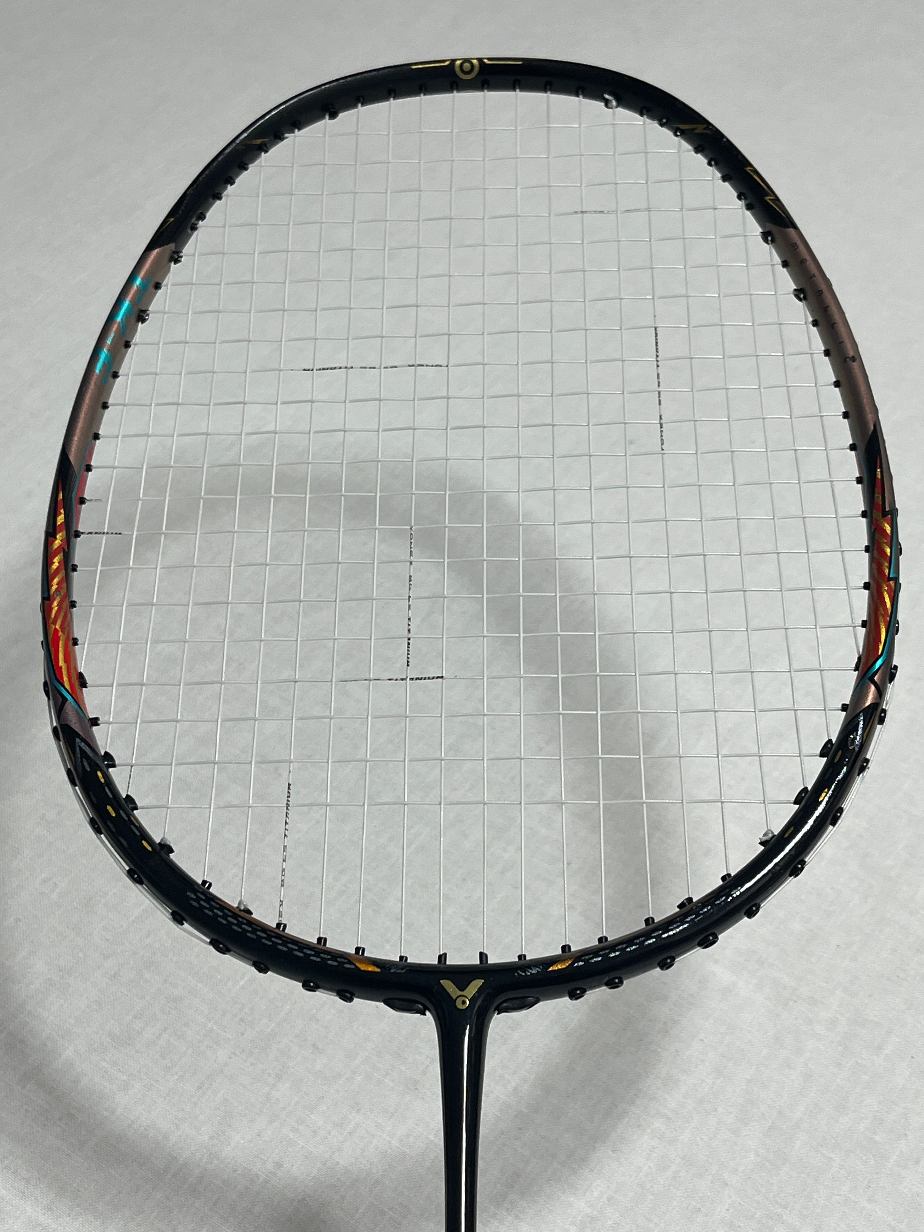 VICTOR THRUSTER F ULTRA used badminton racket 4UG5 strung 26lbs