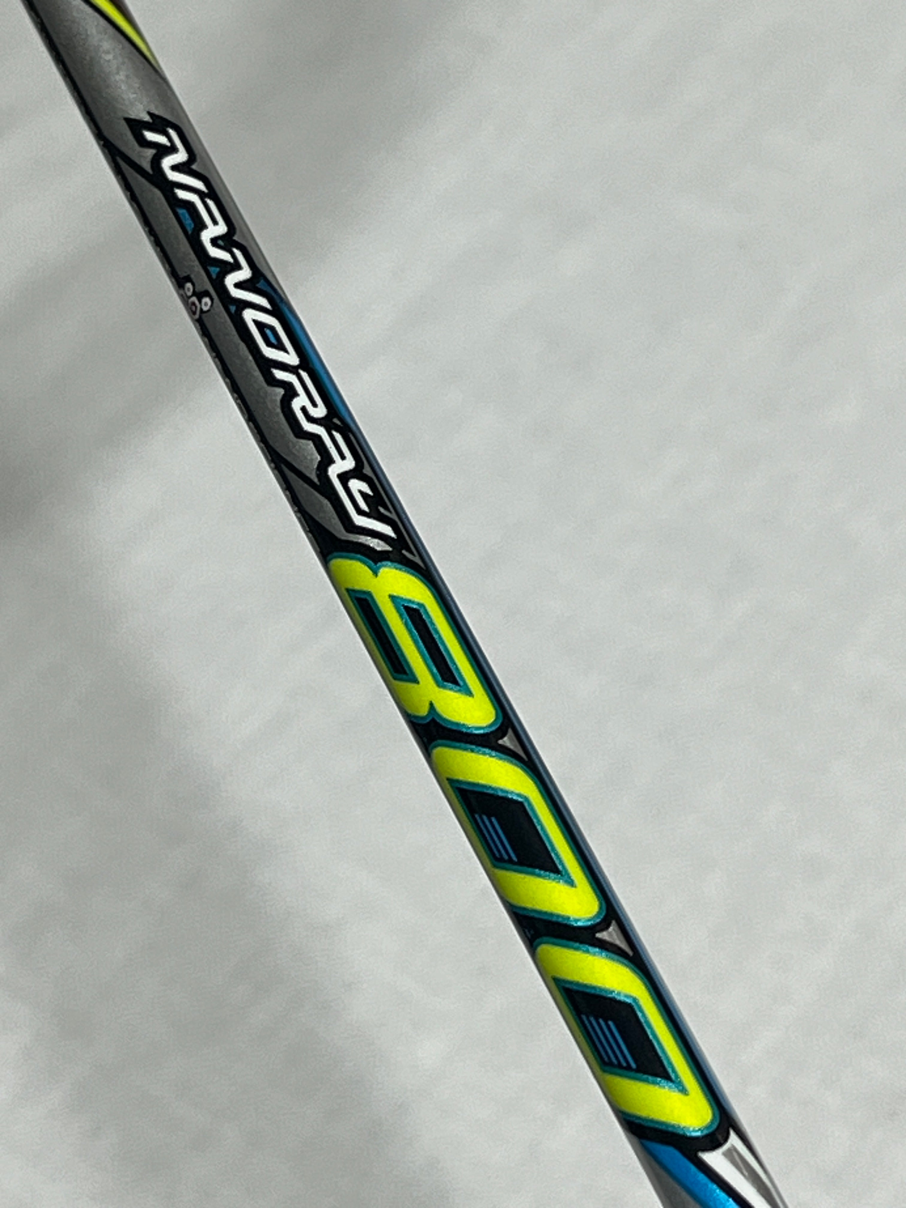 Used Yonex NanoRay 800 blue badminton racket 3U strung 26lbs