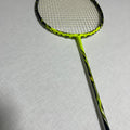 Yonex used NanoRay-Z-Speed badminton racket green color 3U strung 26lbs