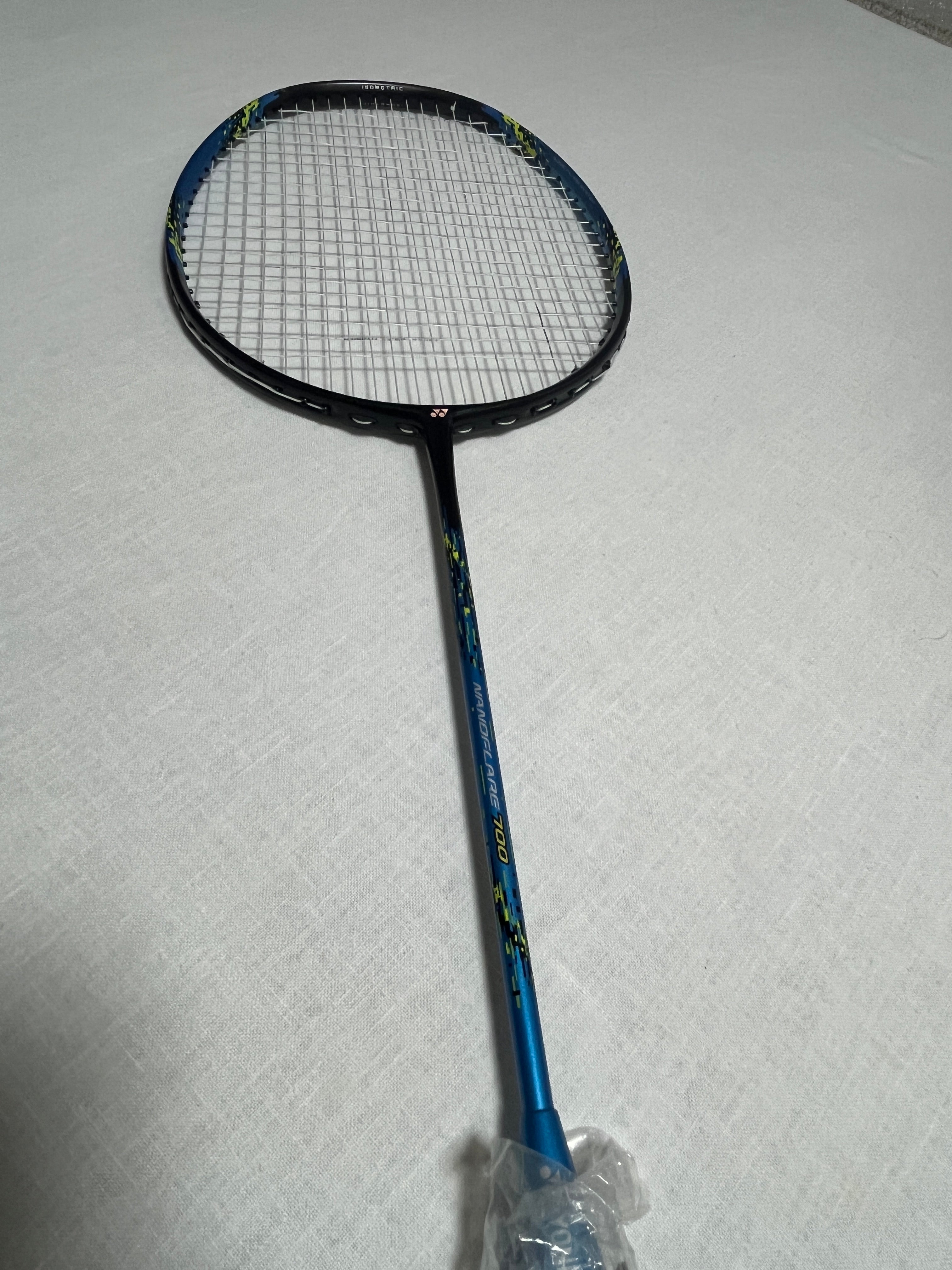 Yonex used Nanoflare 700 blue badminton racket 5U strung 26lbs
