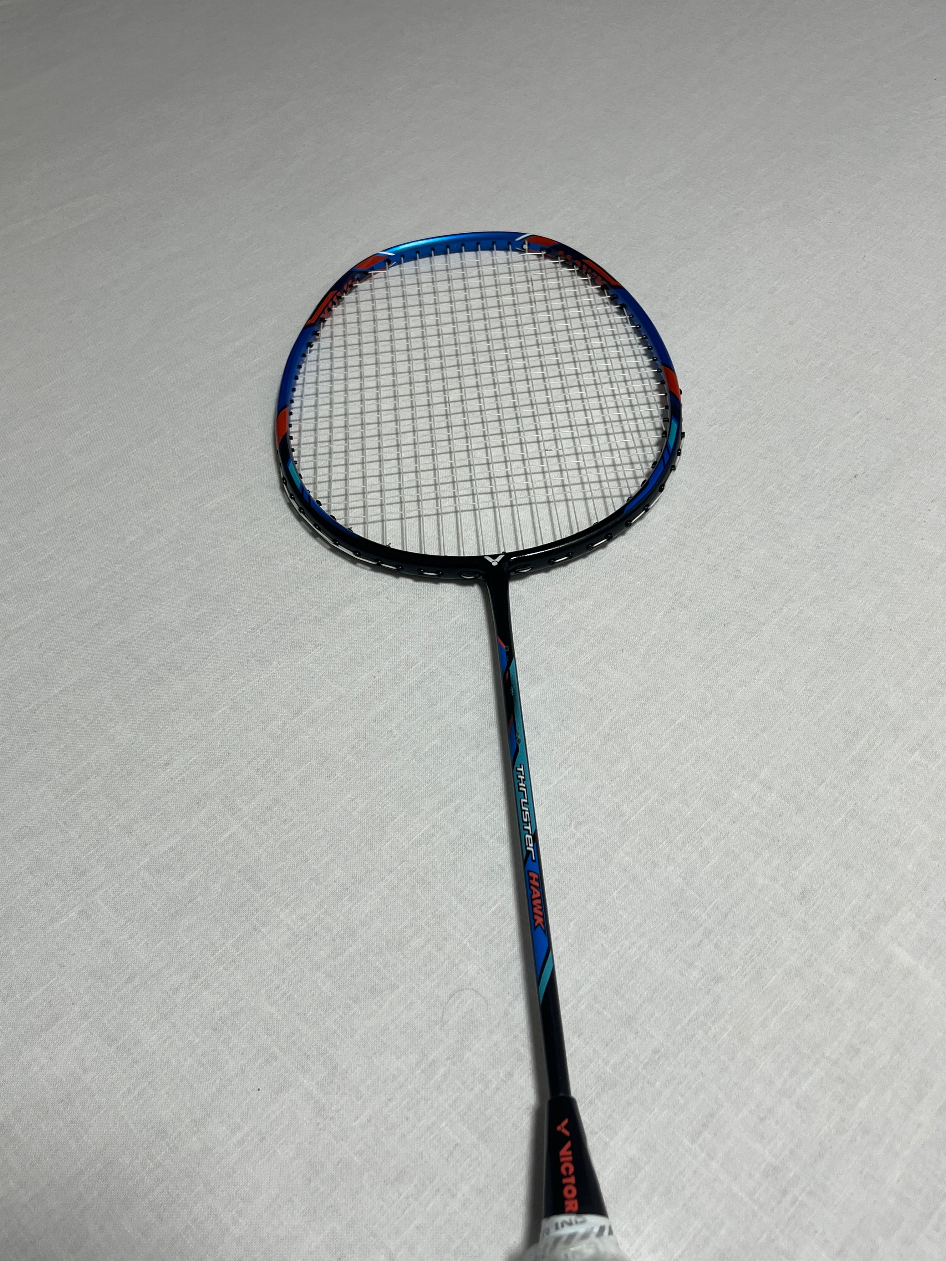 VICTOR THRUSTER HWAK used badminton racket 5UG6 strung 26lbs