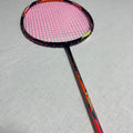 VICTOR THRUSTER K9900 used badminton racket 4UG5 strung 26lbs(max 33lbs)