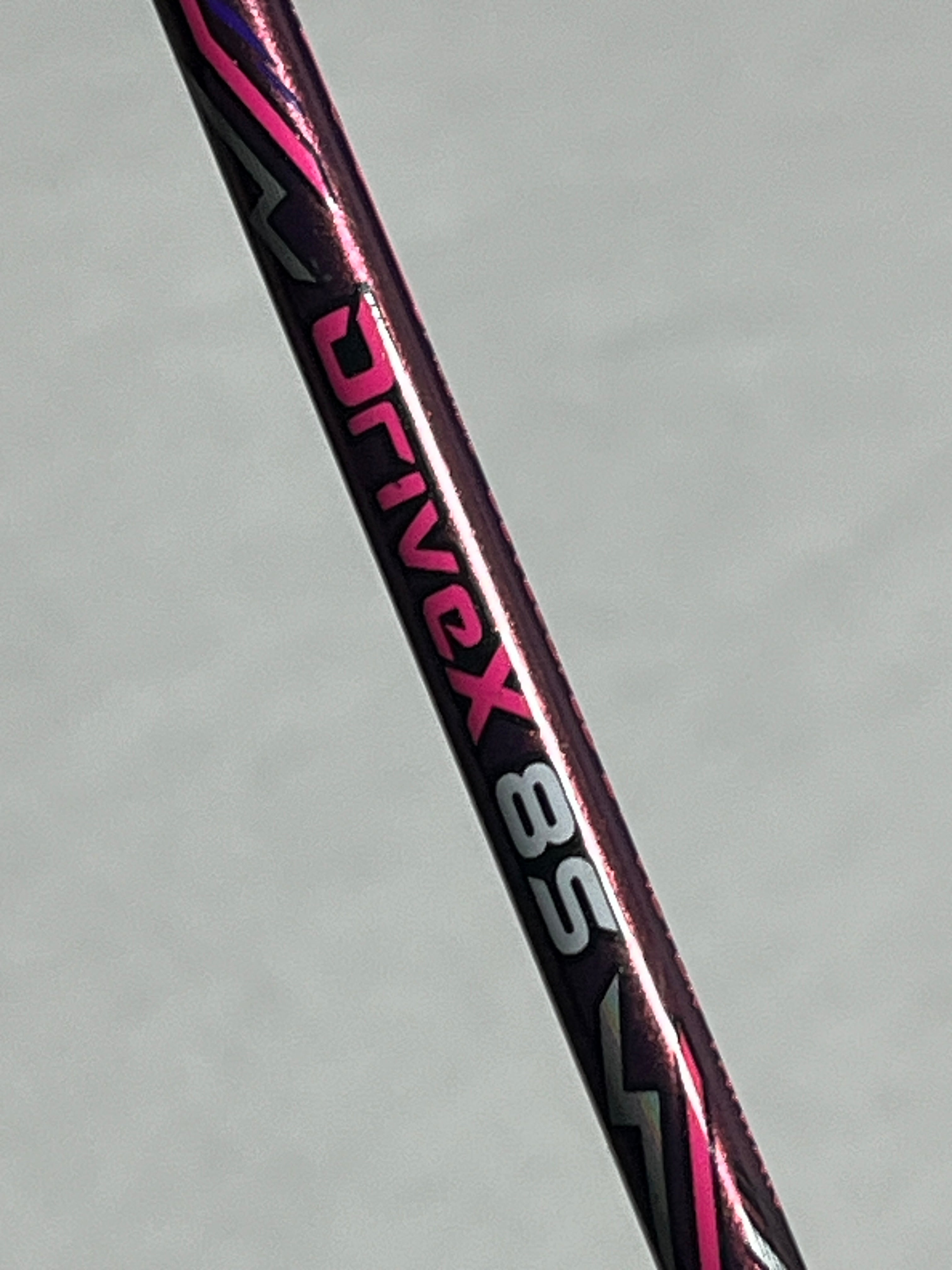 VICTOR DRIVE X 8S used badminton racket 4UG5 strung 26lbs