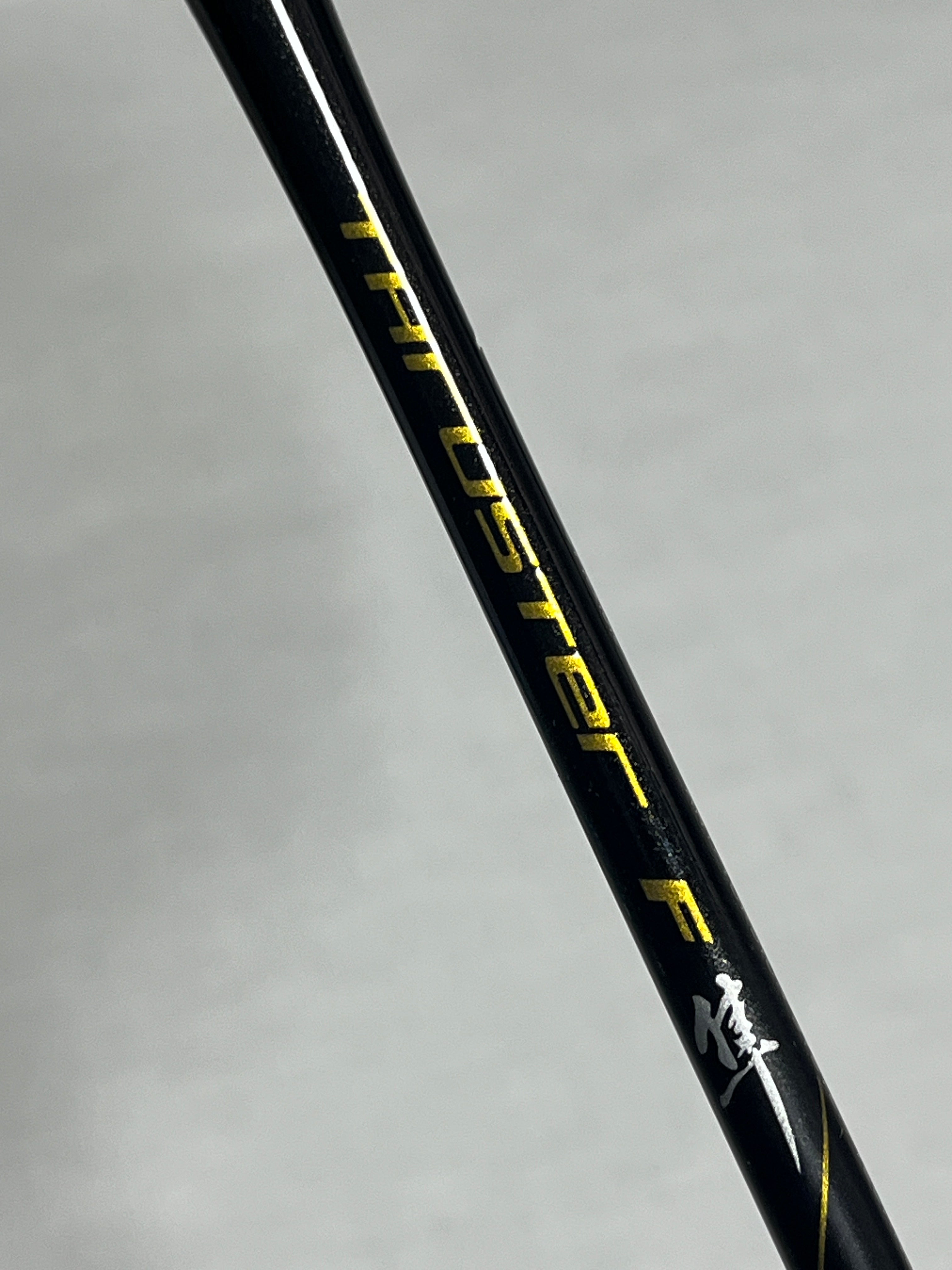 VICTOR THRUSTER F Falcon used badminton racket 4UG5 strung 26lbs