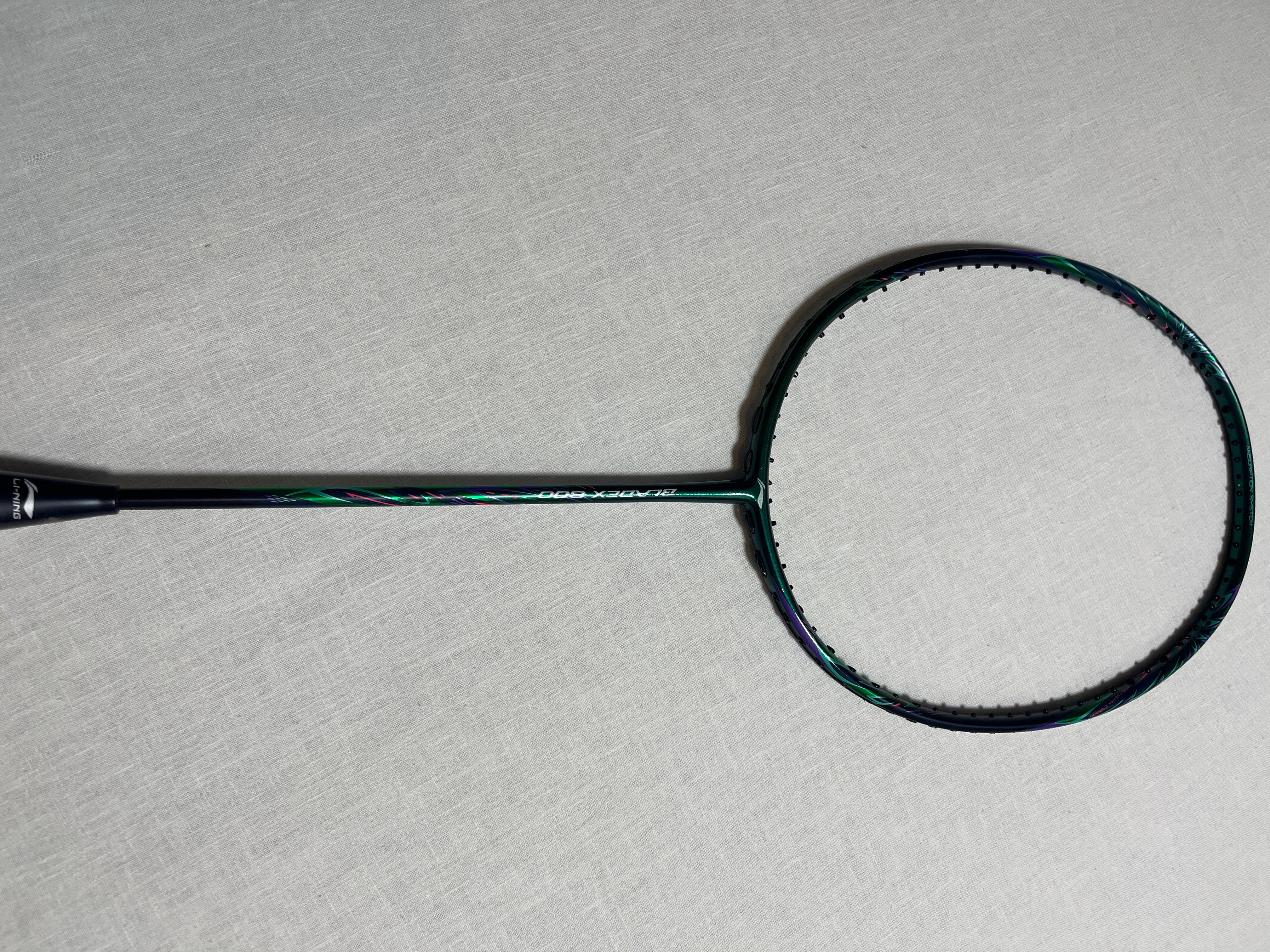 Li-Ning used Bladex 800 badminton racket 4U unstrung