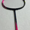 Li-Ning used BLADEX 900 badminton racket 4UG6 strung 26lbs