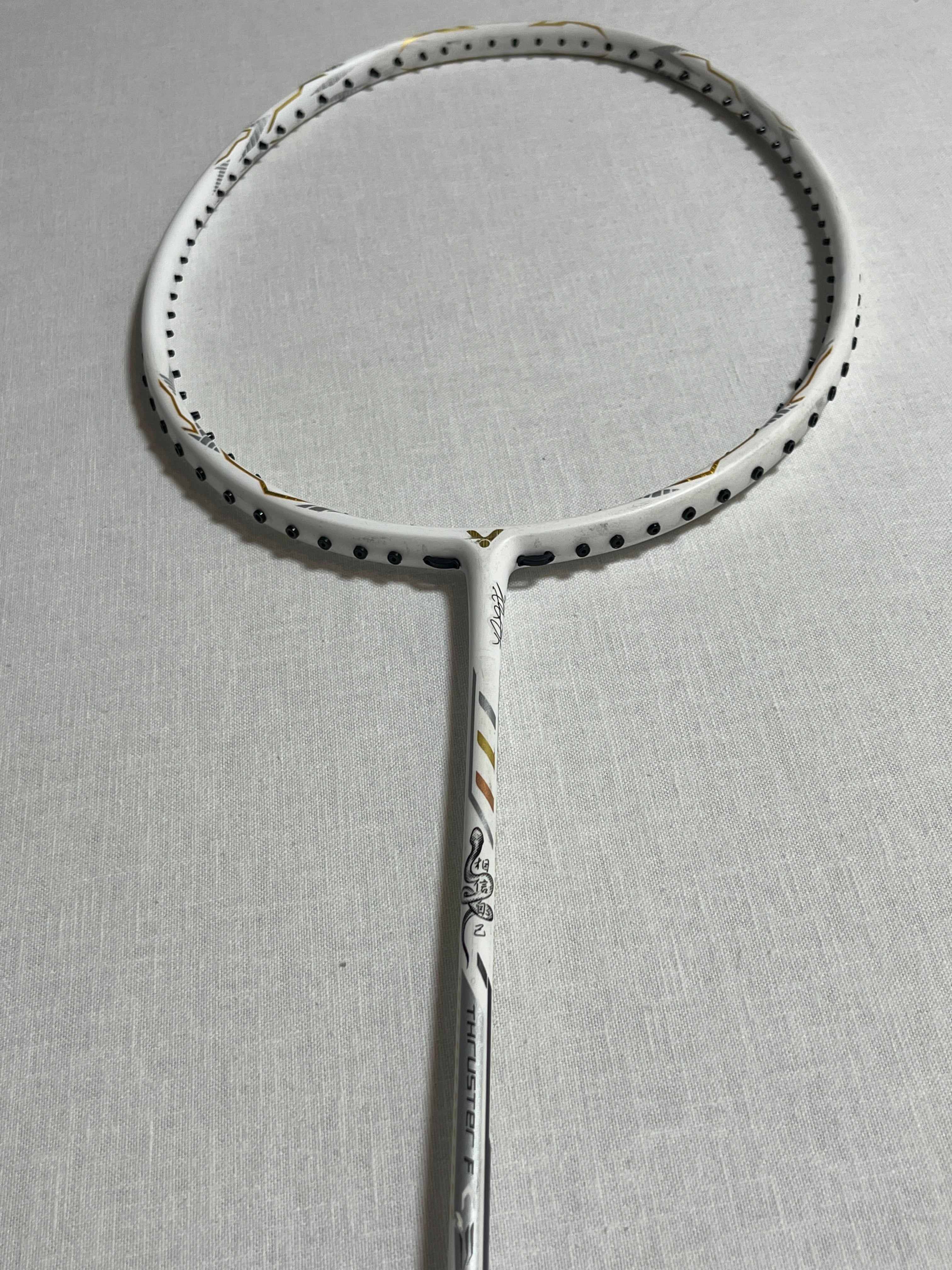 VICTOR THRUSTER F signatured used badminton racket 4UG5 unstrung