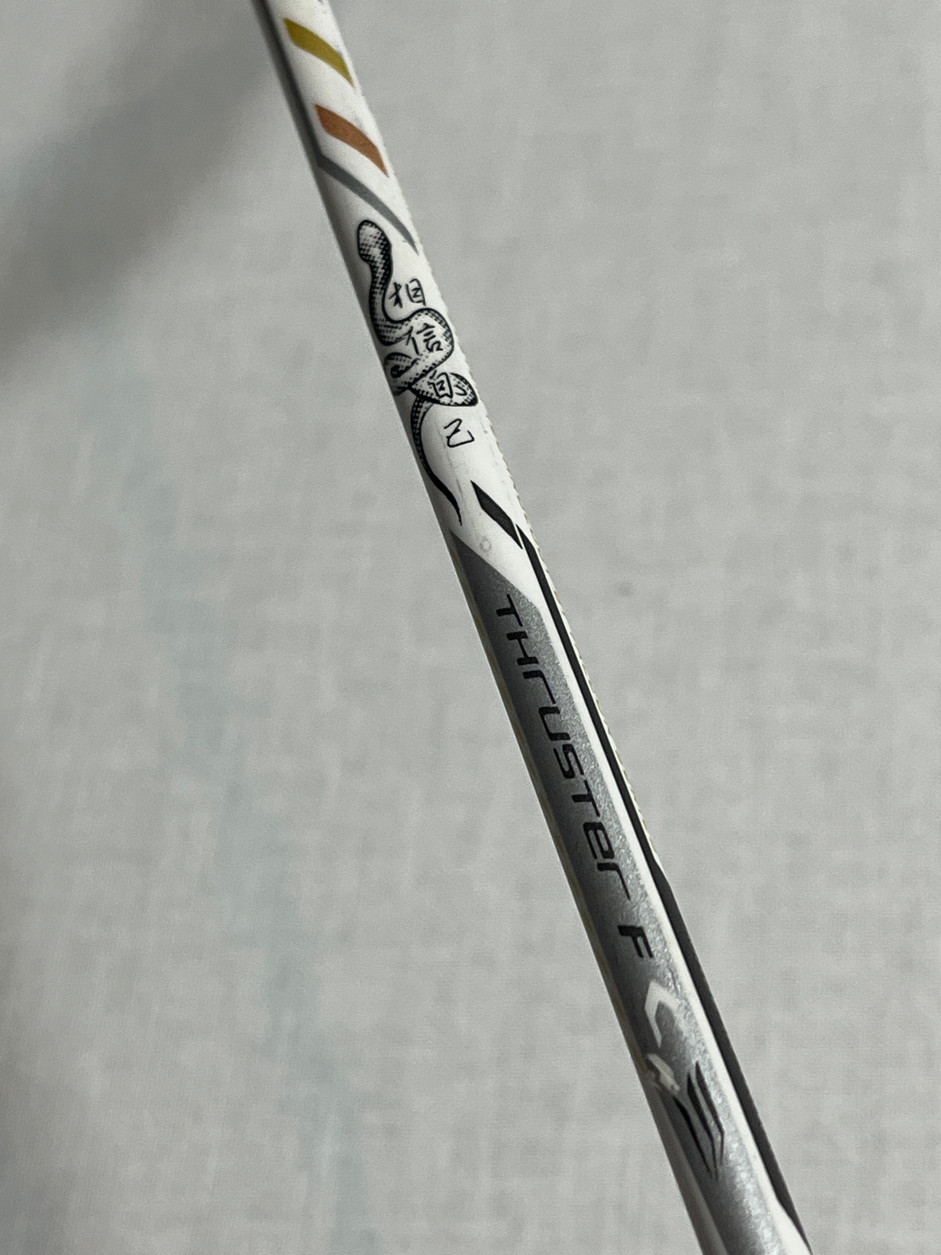 VICTOR THRUSTER F signatured used badminton racket 4UG5 unstrung