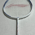 LINIGN usedAXFORCE 9 badminton racket strung 22lbs( white)