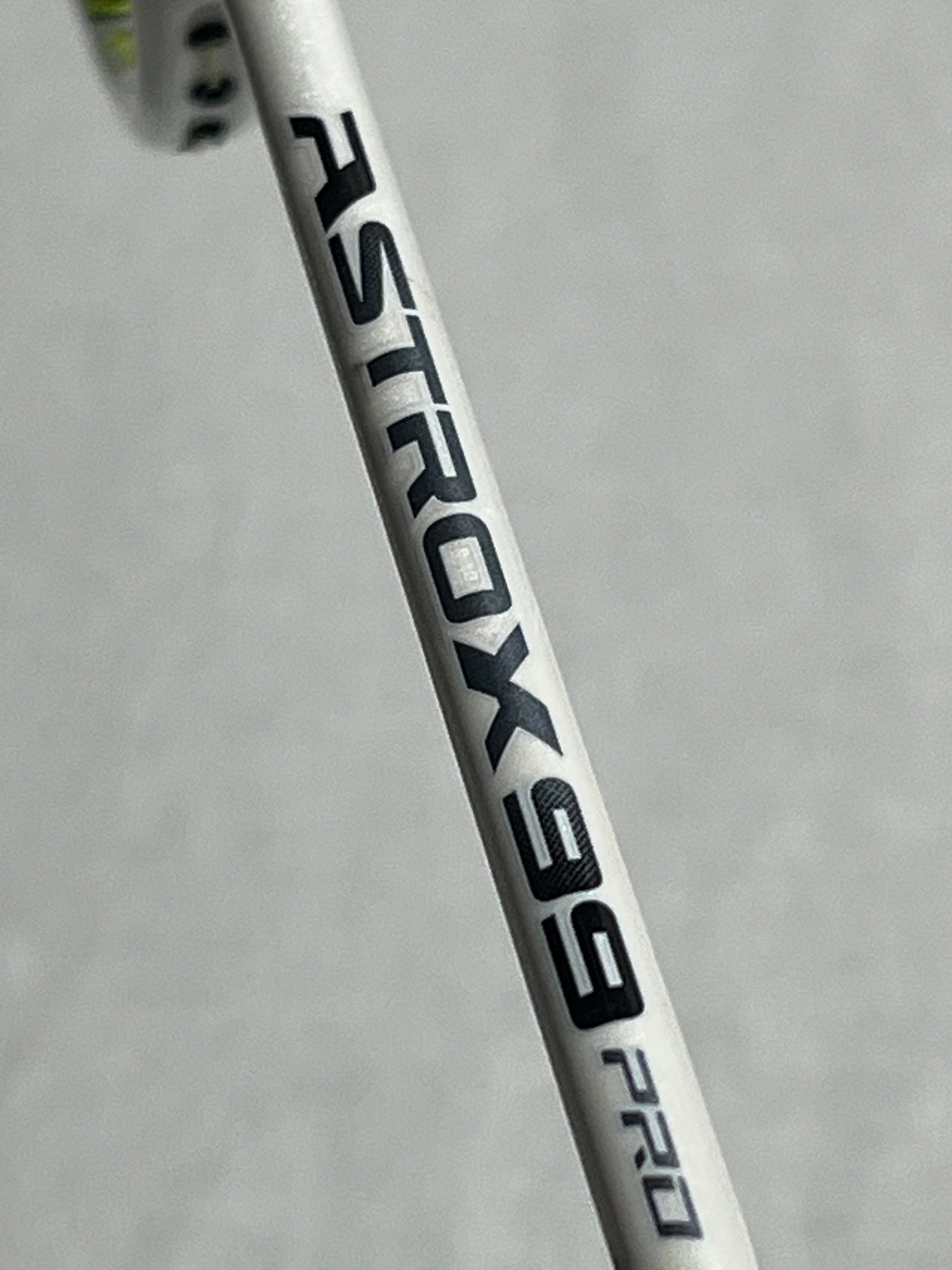 Yonex used Astrox 99pro whitetiger  badminton racket 4U strung 26lbs