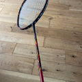 Yonex used Astrox 99 Game Red Sun badminton racket strung 4U 26lbs