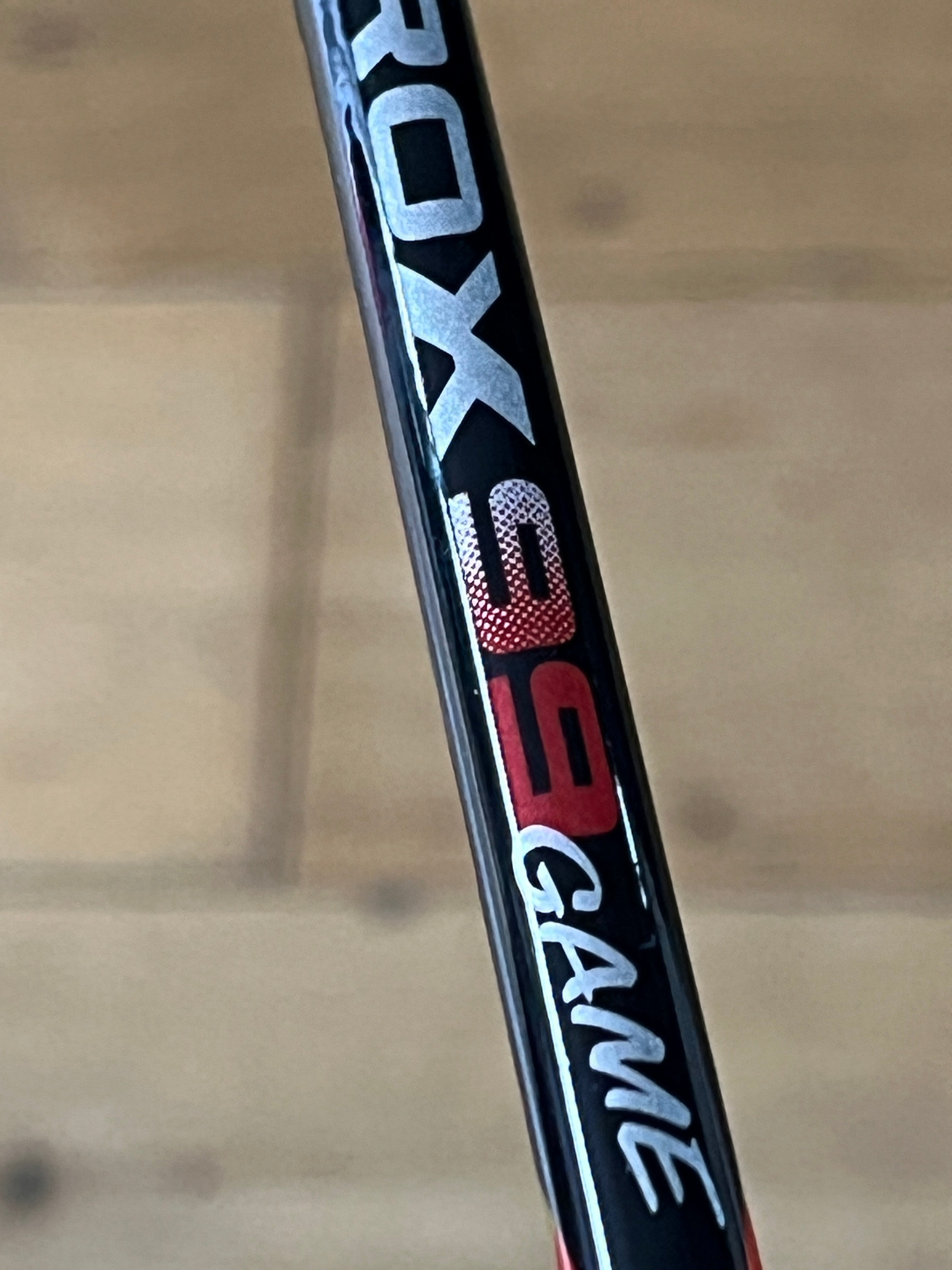 Yonex used Astrox 99 Game Red Sun badminton racket strung 4U 26lbs