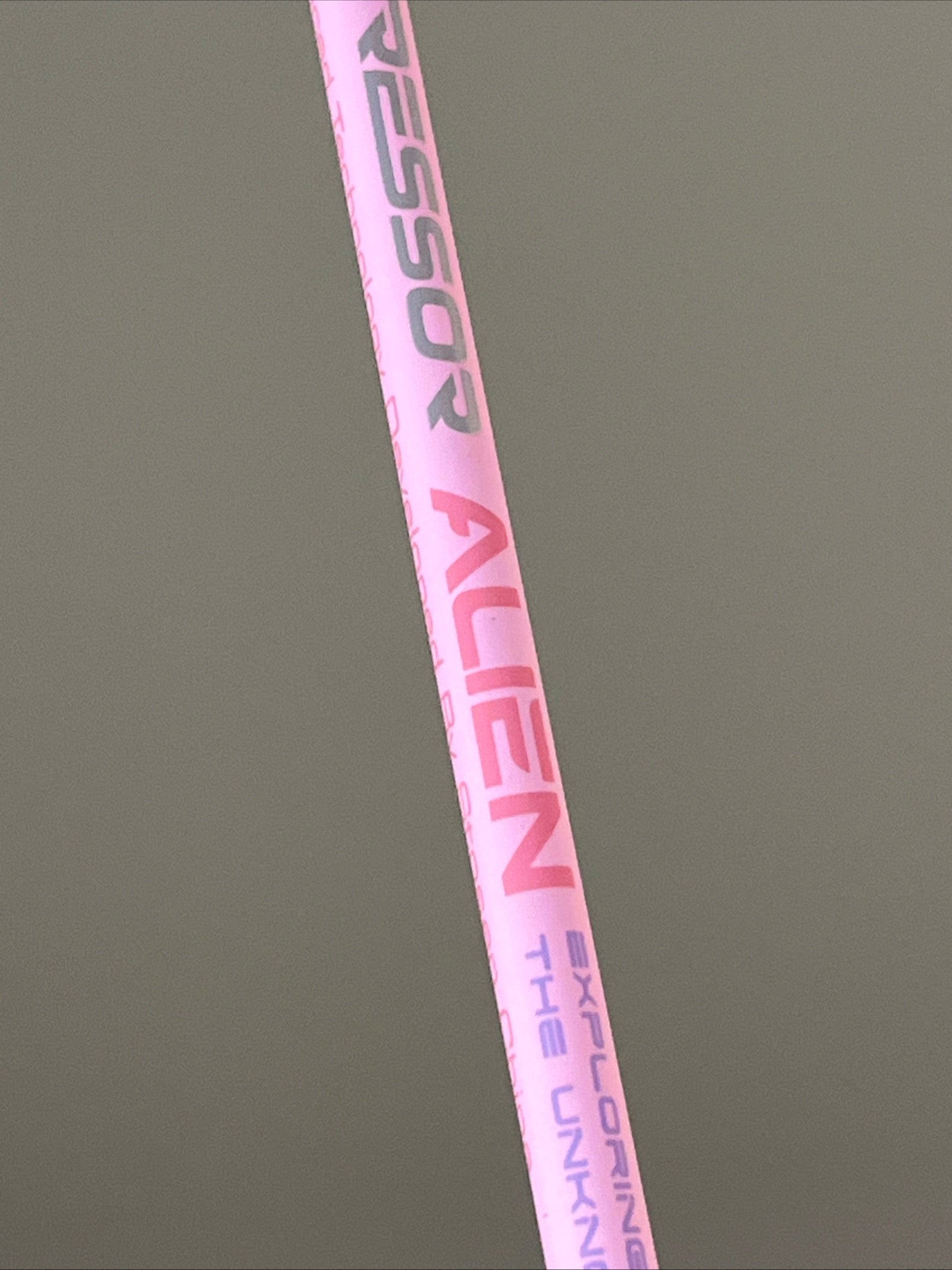 Alien  new badminton racket strung 4U 24lbs