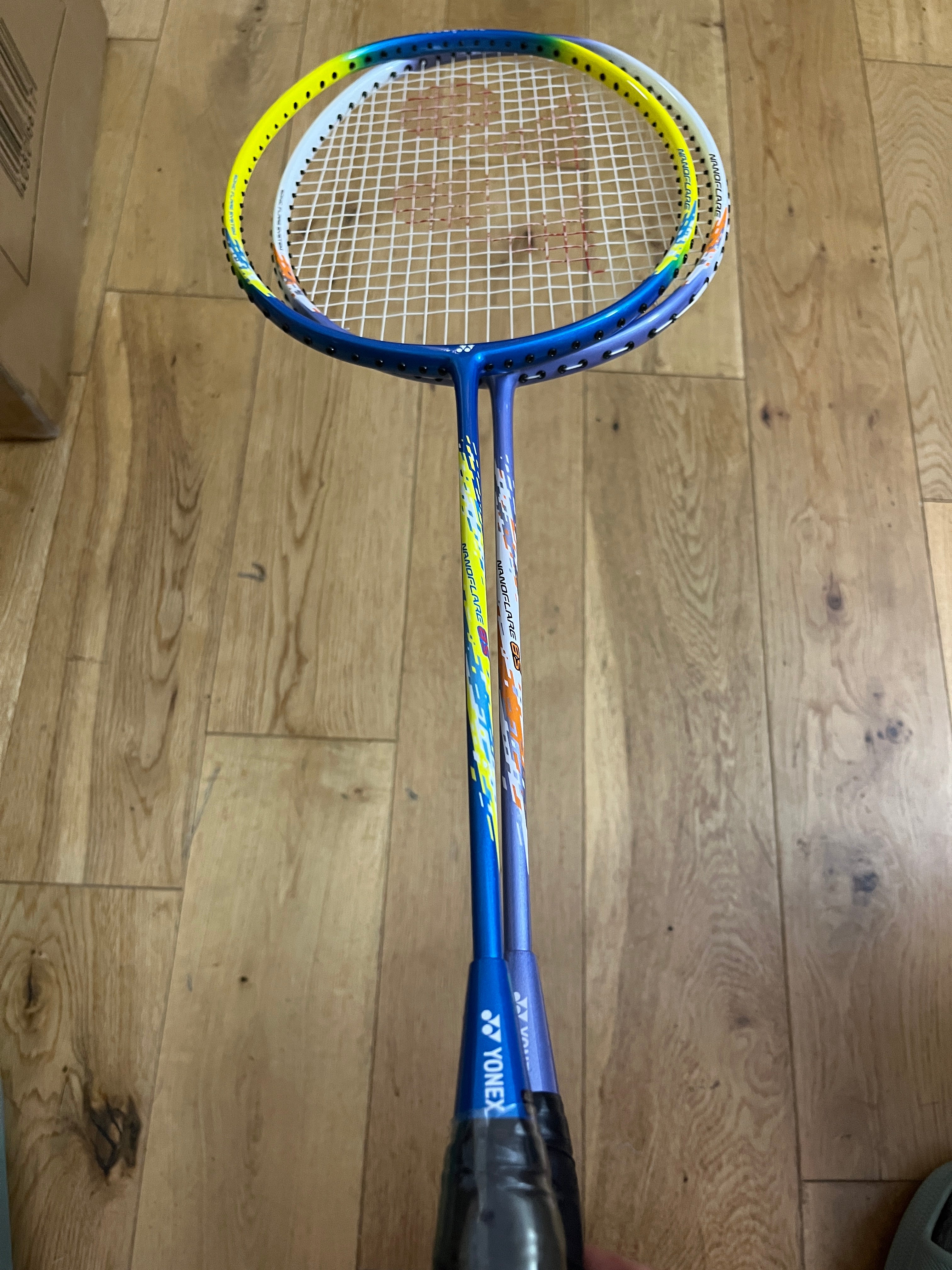 Yonex NanoRay 750 badminton racket strung 26-28lbs – smashzone.uk