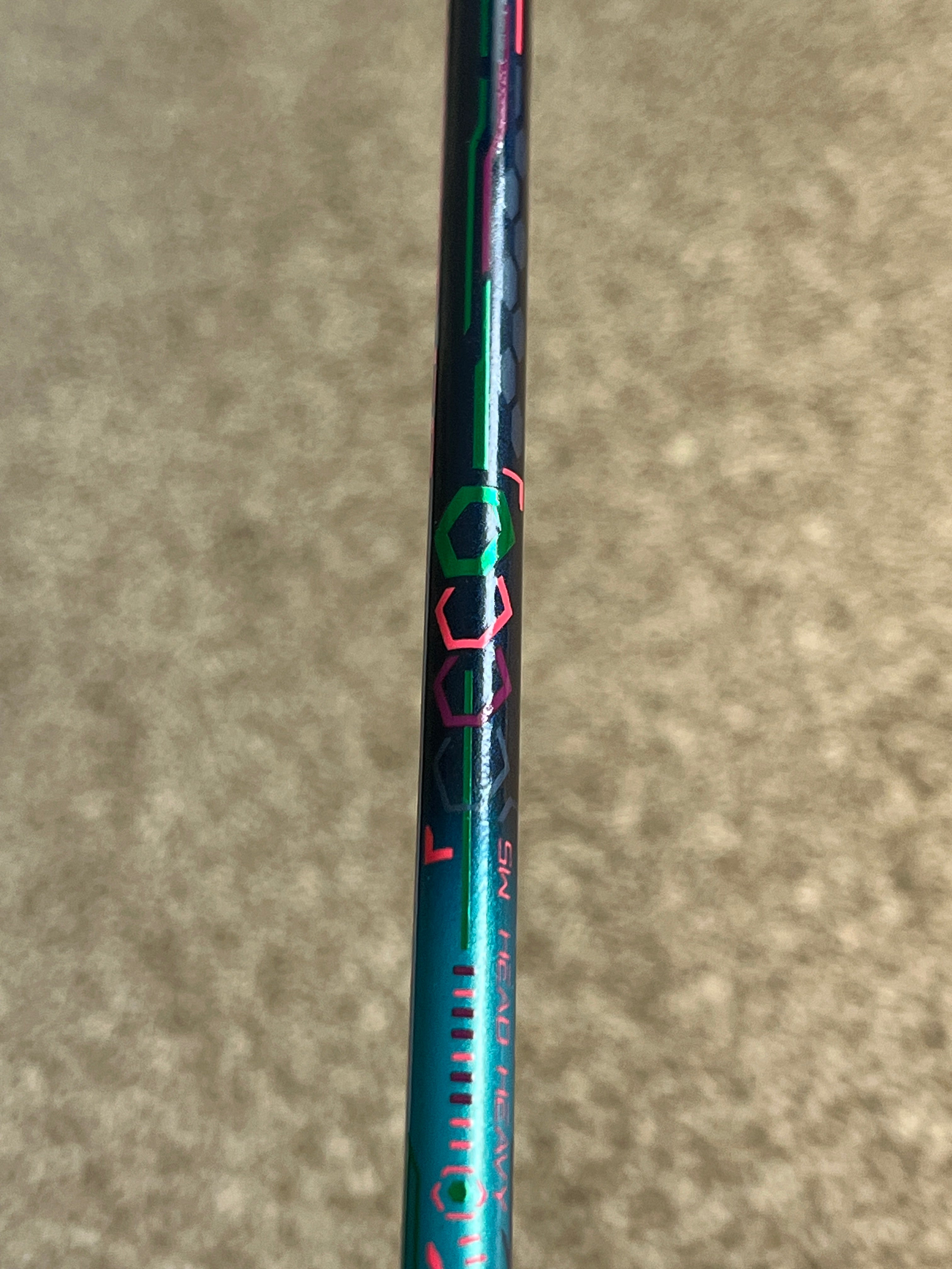 Li-Ning used Axforce 50 badminton racket unstrung 4U