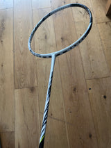 Yonex used Astrox 99 Pro white tiger badminton racket unstrung 4U