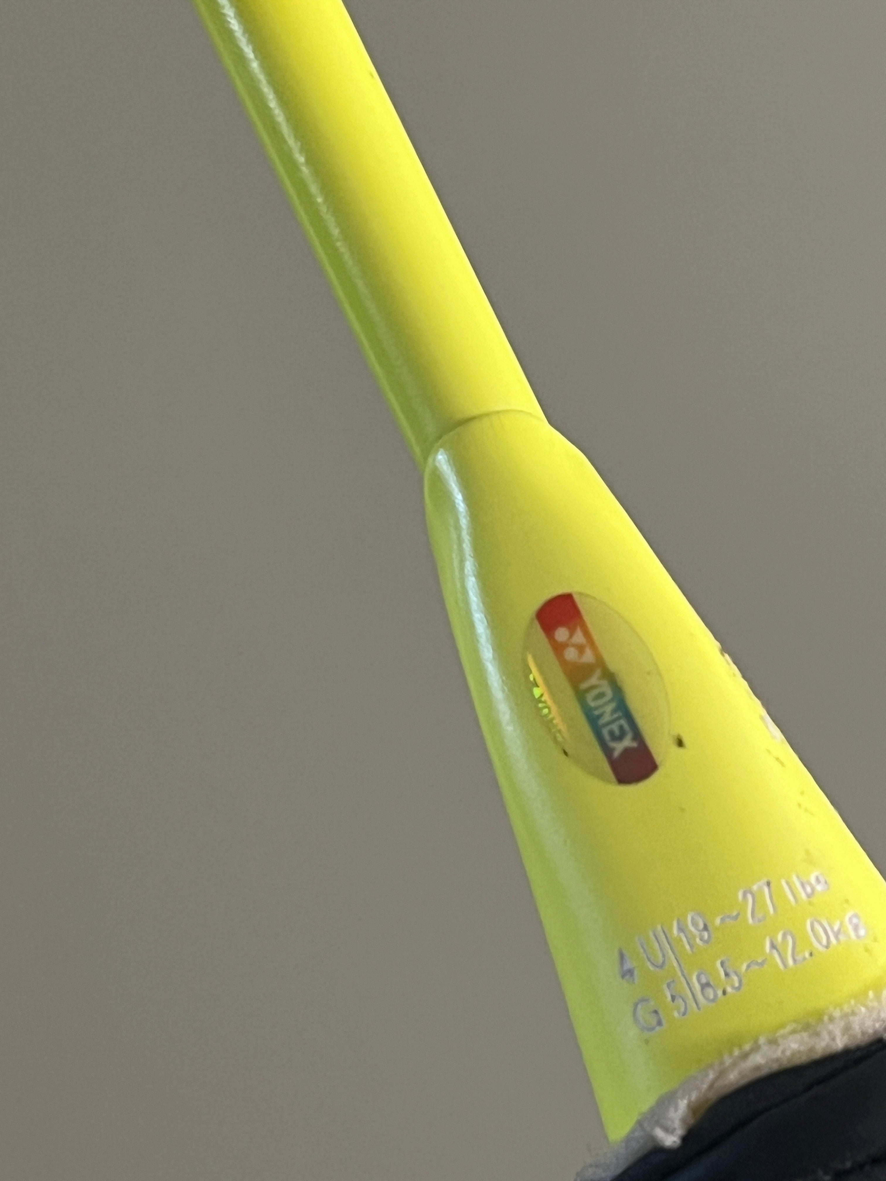 Yonex used Arcsaber 7 Pro badminton rackets 4U strung 26lbs