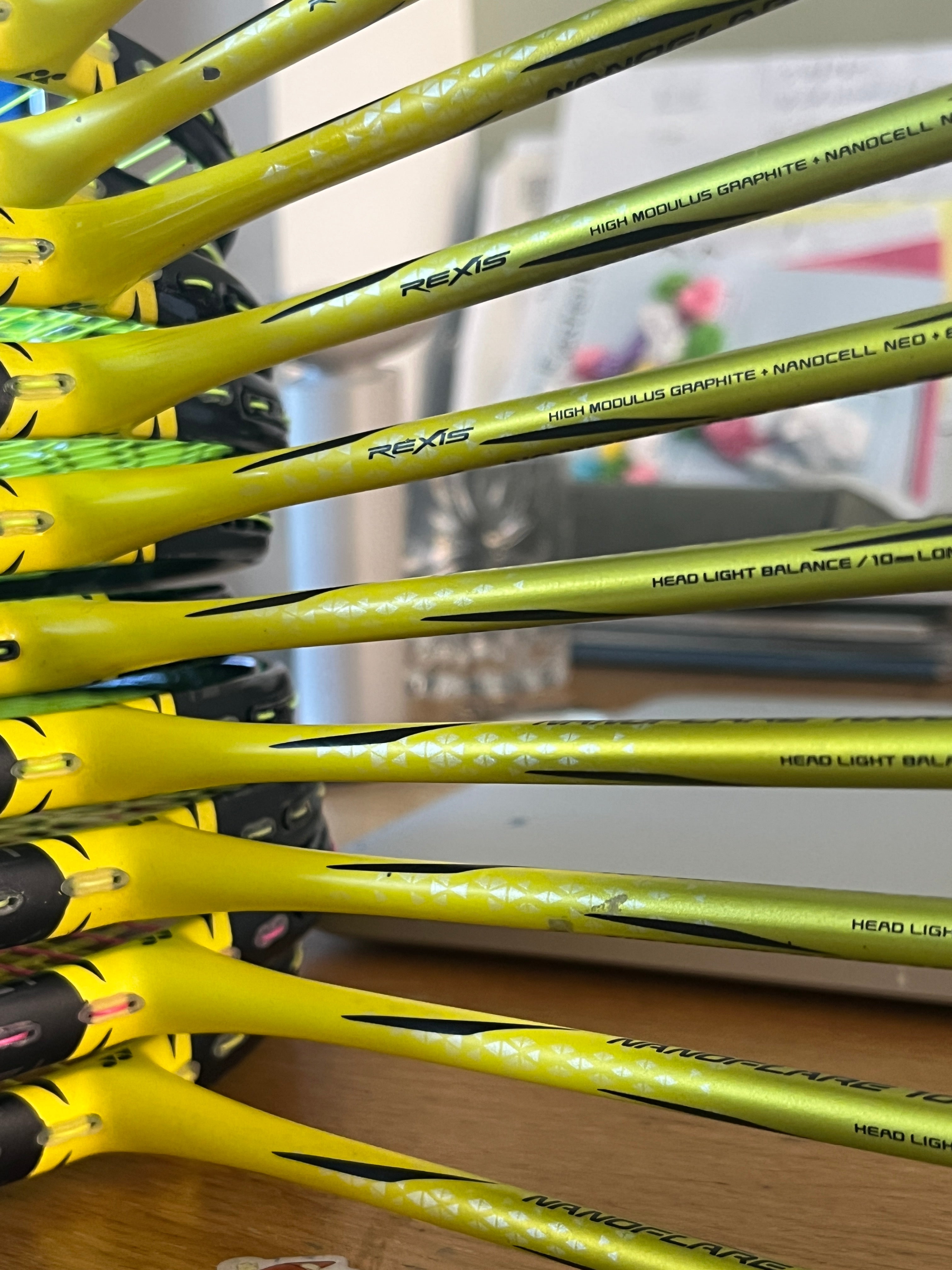 Yonex used Nanoflare 1000 tour badminton racket  strung 4U 26lbs