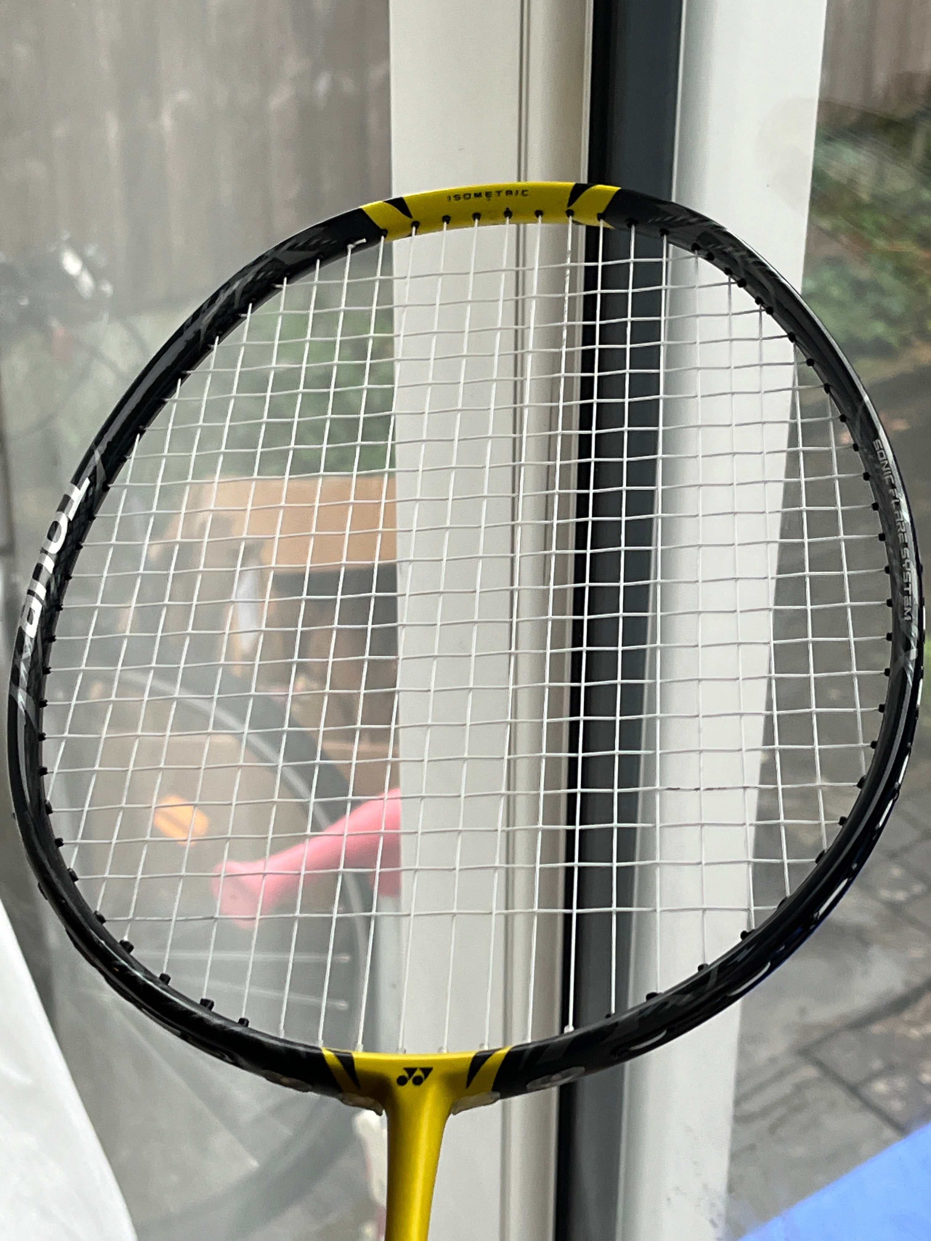 Yonex used Nanoflare 1000 tour badminton racket  strung 4U 26lbs