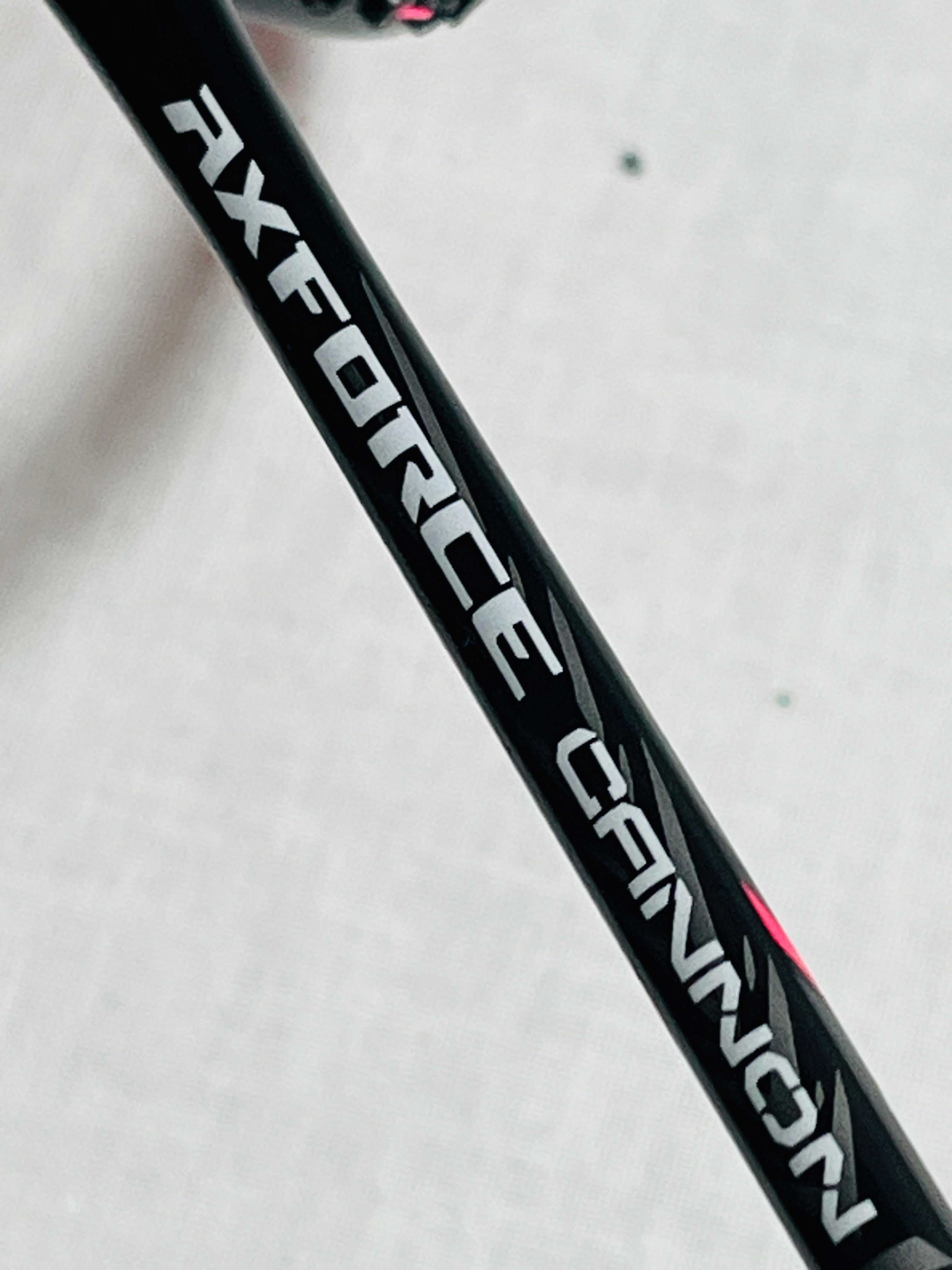 Li-Ning used cannon badminton racket strung 25lbs