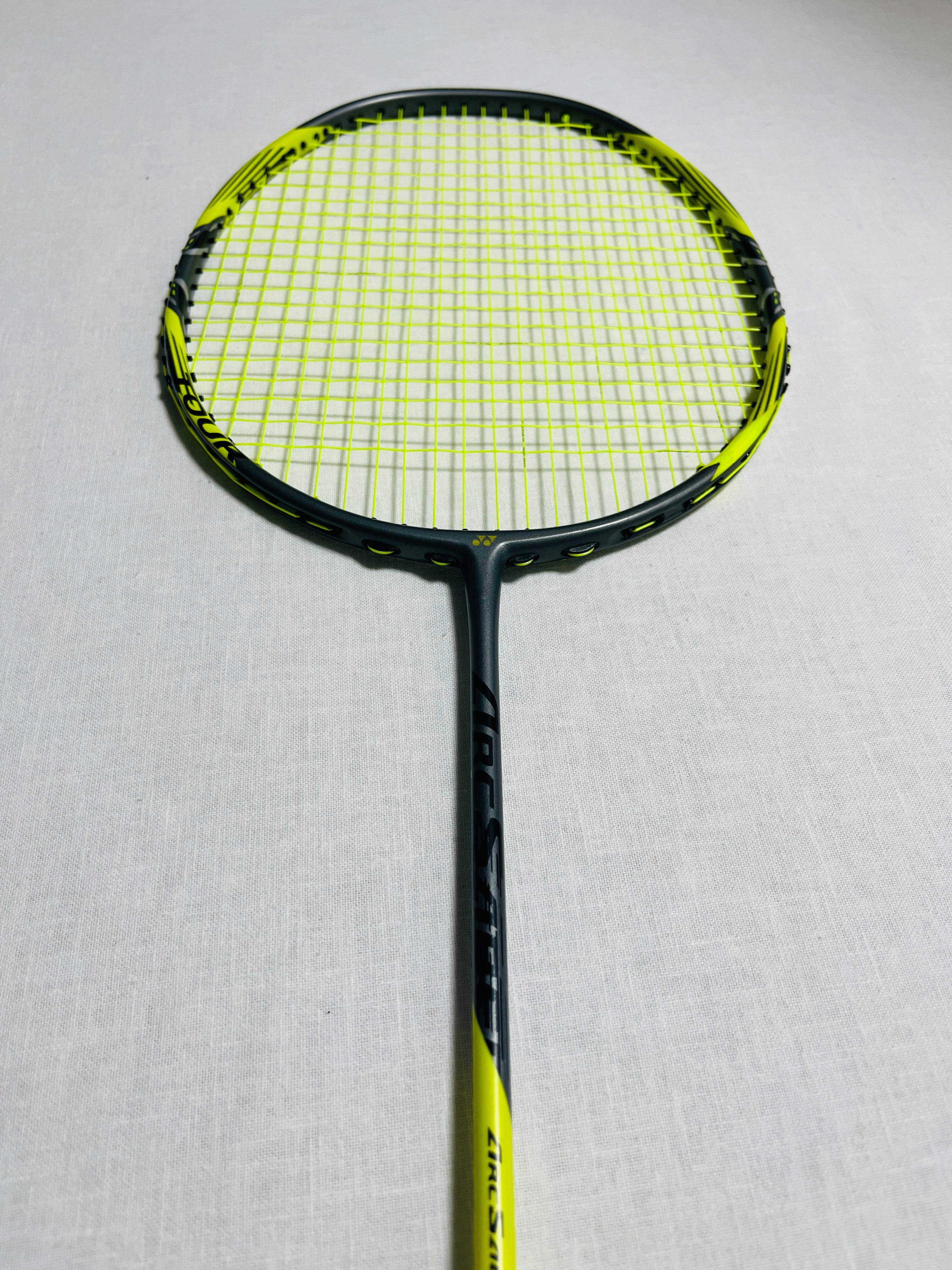 Yonex used Arcsaber 7 Tour badminton racket 4U strung 26lbs